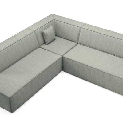 Rohová rozkládací sedací souprava WINDSOR 2 - světlá šedá