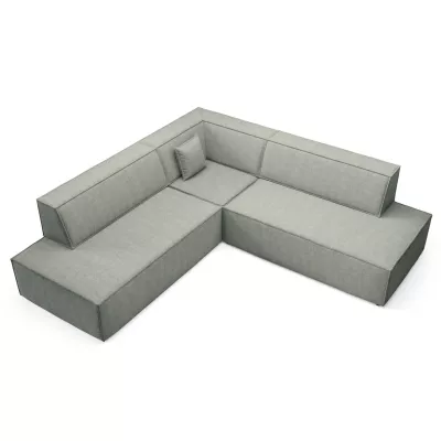 Rohová rozkládací sedací souprava WINDSOR 2 - světlá šedá