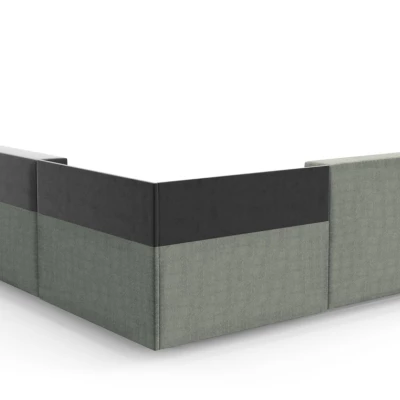 Rohová rozkládací sedací souprava WINDSOR 2 - světlá šedá