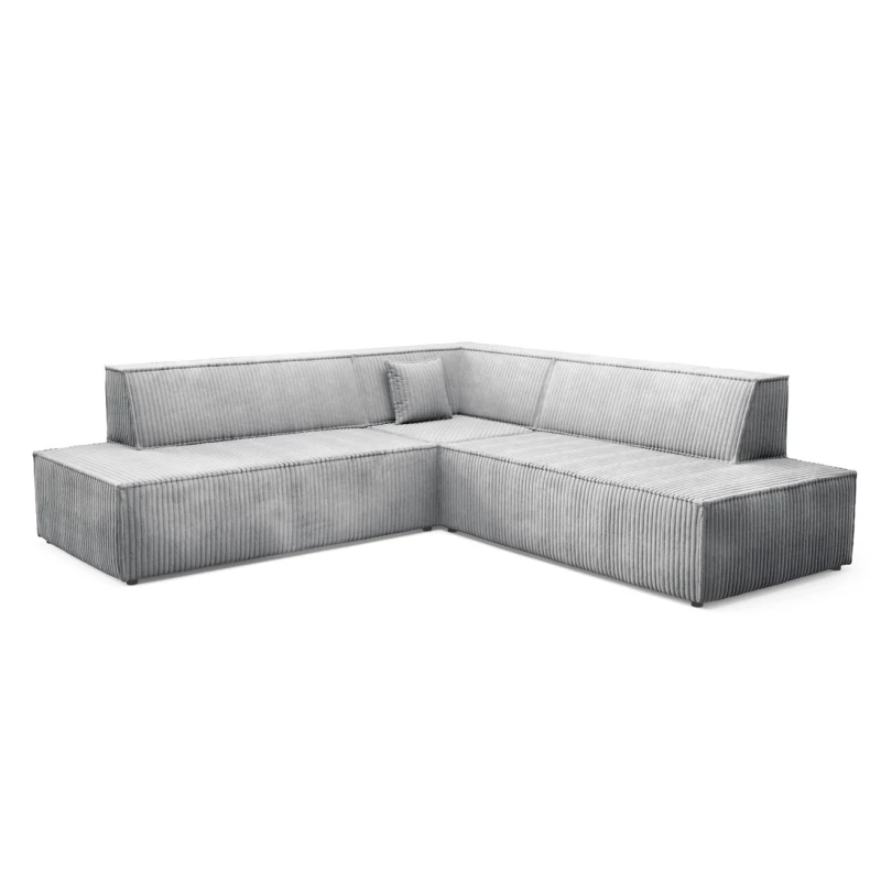 Rohová rozkládací sedací souprava WINDSOR 2 - popelavá