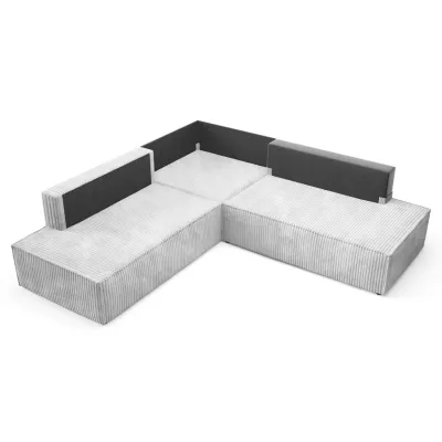 Rohová rozkládací sedací souprava WINDSOR 2 - popelavá