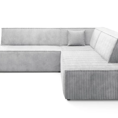 Rohová rozkládací sedací souprava WINDSOR 2 - popelavá