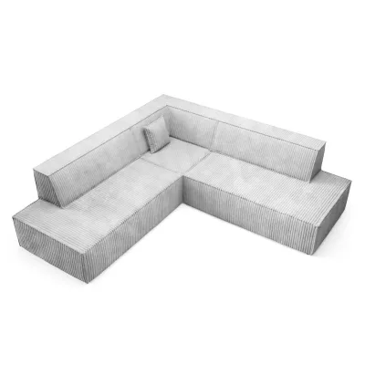 Rohová rozkládací sedací souprava WINDSOR 2 - popelavá