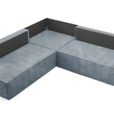 Rohová rozkládací sedací souprava WINDSOR 2 - tmavá popelavá