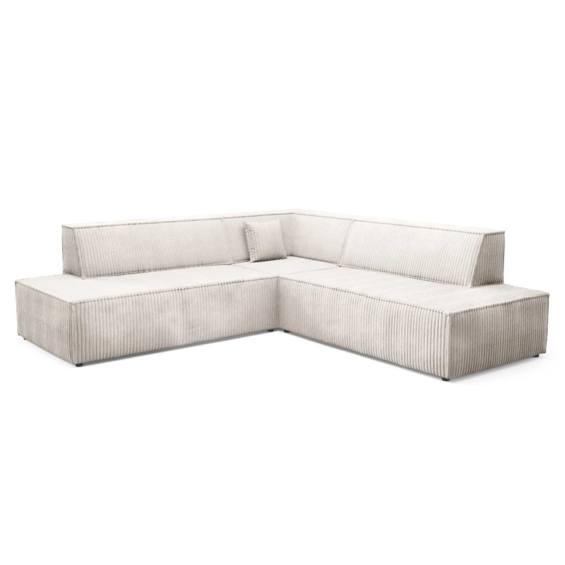 Rohová rozkládací sedací souprava WINDSOR 2 - smetanová