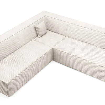 Rohová rozkládací sedací souprava WINDSOR 2 - smetanová