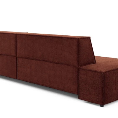 Rohová sedačka s úložným prostorem WINDSOR 1 - měděná, pravý roh