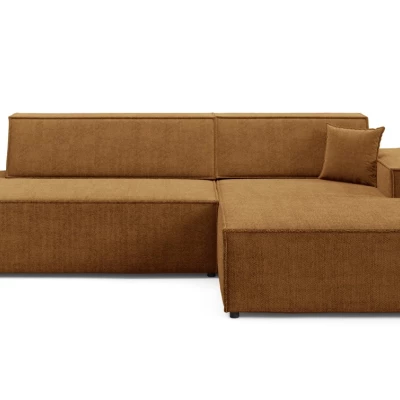 Rohová sedačka s úložným prostorem WINDSOR 1 - medová, pravý roh