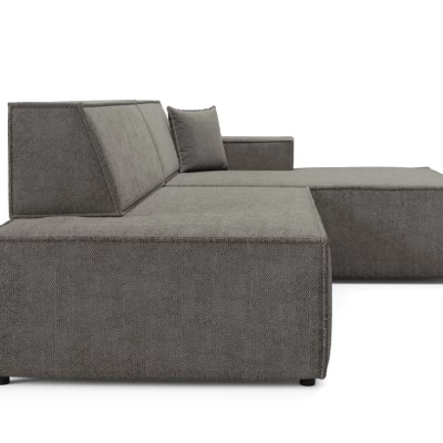 Rohová sedačka s úložným prostorem WINDSOR 1 - myší šedá, pravý roh