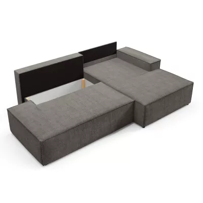 Rohová sedačka s úložným prostorem WINDSOR 1 - myší šedá, pravý roh