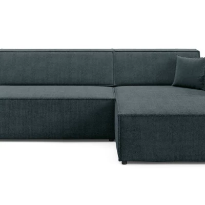 Rohová sedačka s úložným prostorem WINDSOR 1 - modrošedá, pravý roh