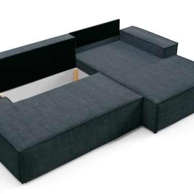 Rohová sedačka s úložným prostorem WINDSOR 1 - modrošedá, pravý roh