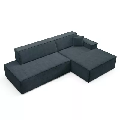 Rohová sedačka s úložným prostorem WINDSOR 1 - modrošedá, pravý roh