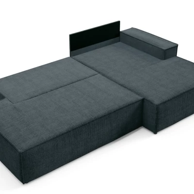 Rohová sedačka s úložným prostorem WINDSOR 1 - modrošedá, pravý roh