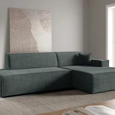 Rohová sedačka s úložným prostorem WINDSOR 1 - tmavá šedá, pravý roh