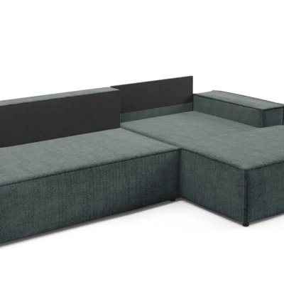 Rohová sedačka s úložným prostorem WINDSOR 1 - tmavá šedá, pravý roh