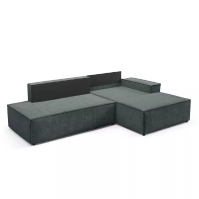 Rohová sedačka s úložným prostorem WINDSOR 1 - tmavá šedá, pravý roh