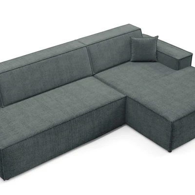 Rohová sedačka s úložným prostorem WINDSOR 1 - tmavá šedá, pravý roh