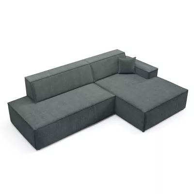 Rohová sedačka s úložným prostorem WINDSOR 1 - tmavá šedá, pravý roh