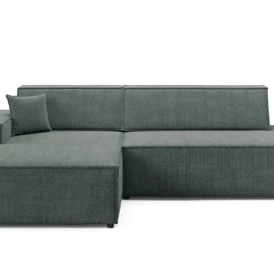 Rohová sedačka s úložným prostorem WINDSOR 1 - tmavá šedá, levý roh