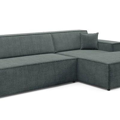 Rohová sedačka s úložným prostorem WINDSOR 1 - tmavá šedá, levý roh