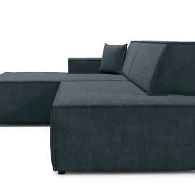 Rohová sedačka s úložným prostorem WINDSOR 1 - modrošedá, levý roh