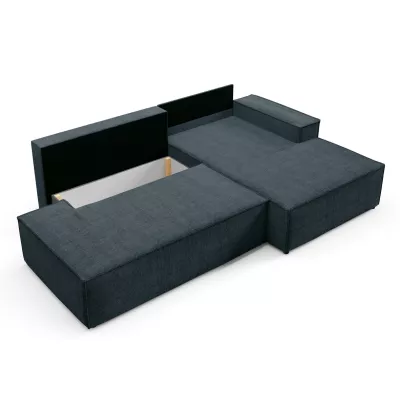 Rohová sedačka s úložným prostorem WINDSOR 1 - modrošedá, levý roh