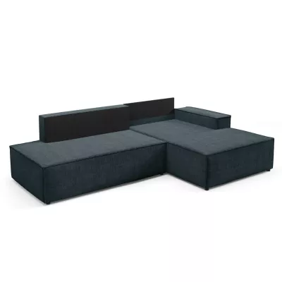 Rohová sedačka s úložným prostorem WINDSOR 1 - modrošedá, levý roh