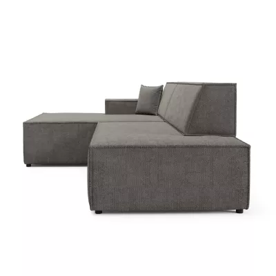 Rohová sedačka s úložným prostorem WINDSOR 1 - myší šedá, levý roh