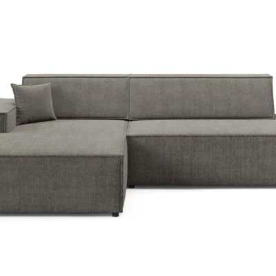 Rohová sedačka s úložným prostorem WINDSOR 1 - myší šedá, levý roh