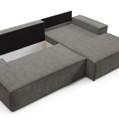 Rohová sedačka s úložným prostorem WINDSOR 1 - myší šedá, levý roh