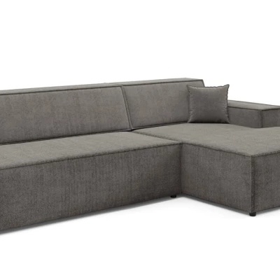 Rohová sedačka s úložným prostorem WINDSOR 1 - myší šedá, levý roh