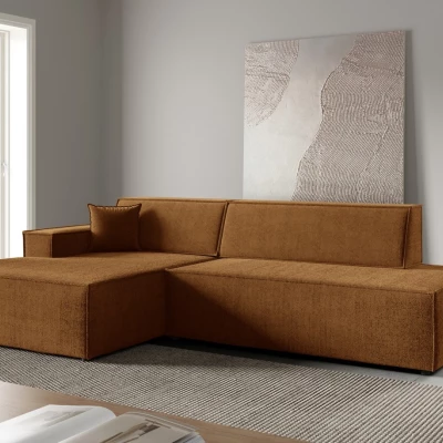 Rohová sedačka s úložným prostorem WINDSOR 1 - medová, levý roh