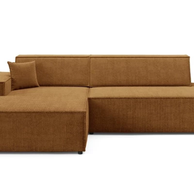 Rohová sedačka s úložným prostorem WINDSOR 1 - medová, levý roh