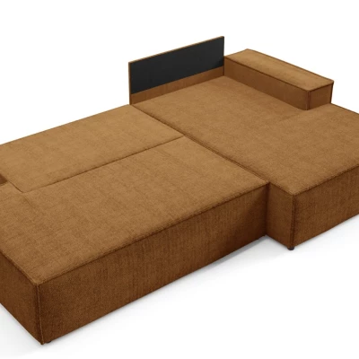 Rohová sedačka s úložným prostorem WINDSOR 1 - medová, levý roh