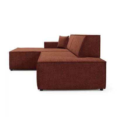 Rohová sedačka s úložným prostorem WINDSOR 1 - měděná, levý roh