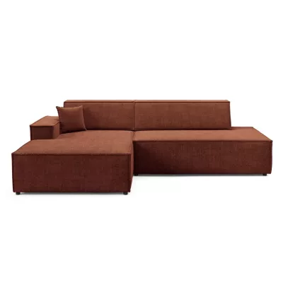 Rohová sedačka s úložným prostorem WINDSOR 1 - měděná, levý roh