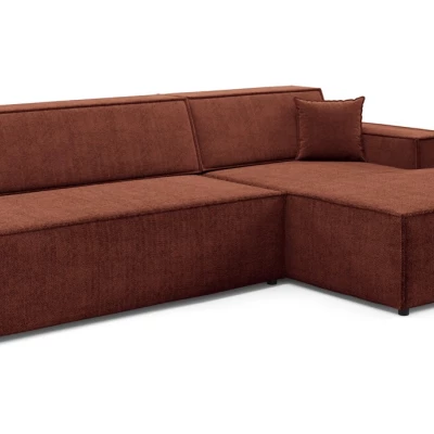 Rohová sedačka s úložným prostorem WINDSOR 1 - měděná, levý roh