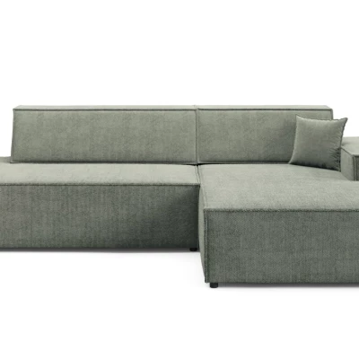 Rohová sedačka s úložným prostorem WINDSOR 1 - světlá šedá, pravý roh