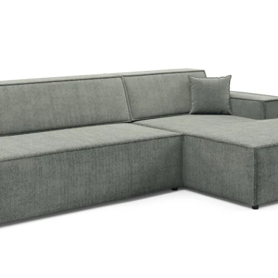 Rohová sedačka s úložným prostorem WINDSOR 1 - světlá šedá, pravý roh