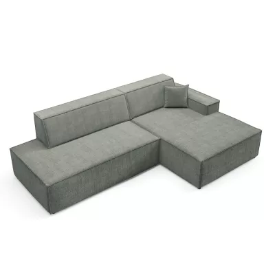 Rohová sedačka s úložným prostorem WINDSOR 1 - světlá šedá, pravý roh