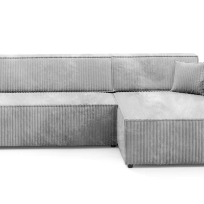Rohová sedačka s úložným prostorem WINDSOR 1 - popelavá, pravý roh