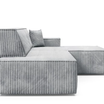 Rohová sedačka s úložným prostorem WINDSOR 1 - popelavá, pravý roh