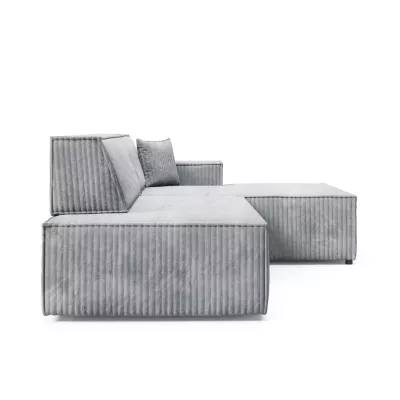 Rohová sedačka s úložným prostorem WINDSOR 1 - popelavá, pravý roh