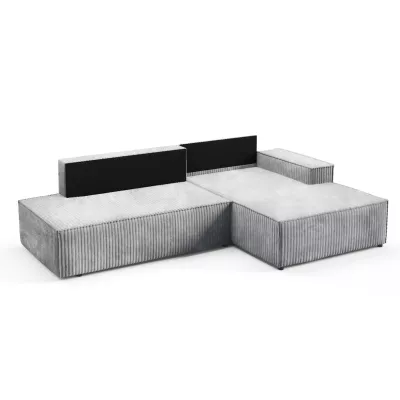 Rohová sedačka s úložným prostorem WINDSOR 1 - popelavá, pravý roh