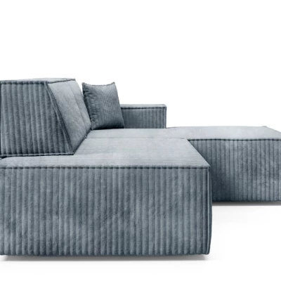 Rohová sedačka s úložným prostorem WINDSOR 1 - tmavá popelavá, pravý roh