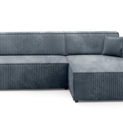 Rohová sedačka s úložným prostorem WINDSOR 1 - tmavá popelavá, pravý roh