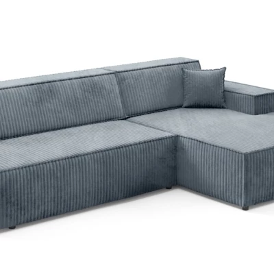 Rohová sedačka s úložným prostorem WINDSOR 1 - tmavá popelavá, pravý roh