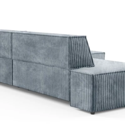 Rohová sedačka s úložným prostorem WINDSOR 1 - tmavá popelavá, pravý roh