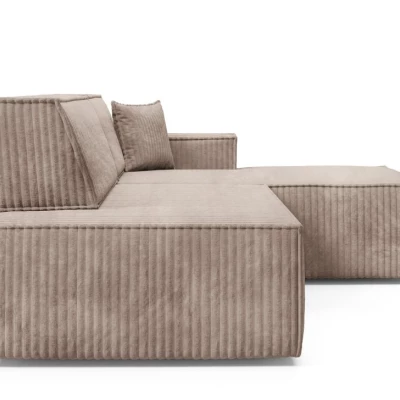 Rohová sedačka s úložným prostorem WINDSOR 1 - béžová, pravý roh